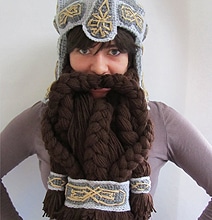 Epic Crocheted Dwarven Helmet To Keep You Warm Epic Crocheted Dwarven Helmet To Keep You Warm