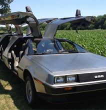 DeLorean Car Turned Into A Luxurious Limousine DeLorean Car Turned Into A Luxurious Limousine