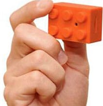 The Tiny Spy Camera That Looks Like One LEGO Block The Tiny Spy Camera That Looks Like One LEGO Block