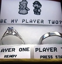 Be My Player Two: The Geeky Super Mario Marriage Proposal Be My Player Two: The Geeky Super Mario Marriage Proposal