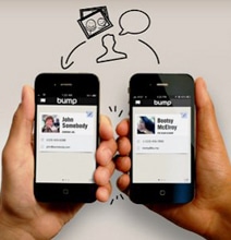 Bump: Instantly Exchange Virtual Business Cards With A Fist Bump