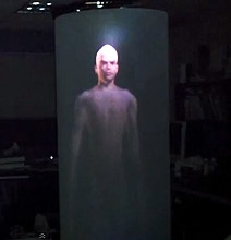 3D Holographic Pod Enables Life-Size 3D Phone Calls 3D Holographic Pod Enables Life-Size 3D Phone Calls
