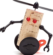 Wine Cork Robots: Best (And Cutest) Way To Recycle & Reuse Old Corks