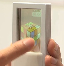 Double-Sided Transparent Smartphone Presented By Docomo Double-Sided Transparent Smartphone Presented By Docomo