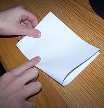 How To: Fold A Piece Of Paper So It Reaches The Moon