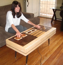 Functional Wooden NES Controller Coffee Table Available For $3,700