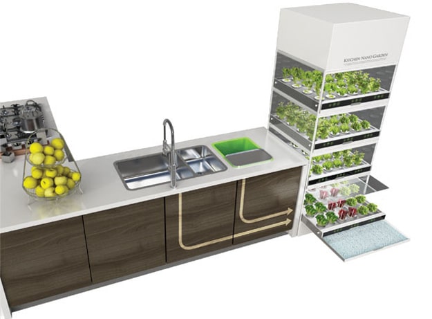 kitchen-nano-vegetable-garden-concept