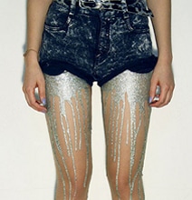 Wear Melting Tights & Let The Paint Drip Down Your Legs