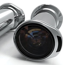 Innovative Portable Peephole Design Gives You A 360-Degree View