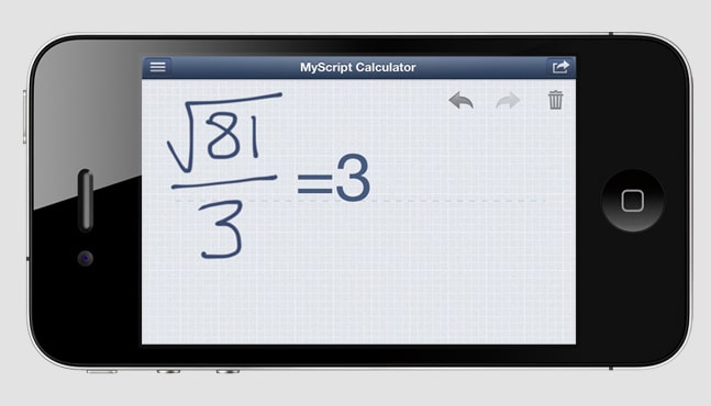 Myscript Calculator