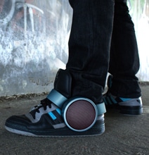 Sneaker Speakers May Reinvent The Way We Play Music Outdoors Sneaker Speakers May Reinvent The Way We Play Music Outdoors