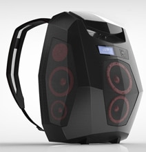 Speaker Backpack Allows You To Take The Party With You Speaker Backpack Allows You To Take The Party With You