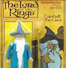Vintage Action Figures From The 1978 The Lord Of The Rings Movie