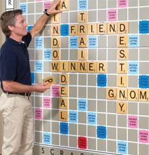 World’s Largest Scrabble Game Is A Handcrafted Work Of Art World’s Largest Scrabble Game Is A Handcrafted Work Of Art