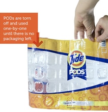 Disappearing Package Design Creates No Waste…It Just Washes Away Disappearing Package Design Creates No Waste…It Just Washes Away