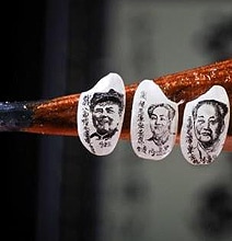 Elaborate Portraits Created On A Grain Of Rice
