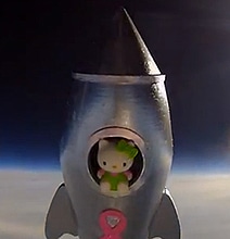 The 7th Grade Science Project That Put Hello Kitty In Space The 7th Grade Science Project That Put Hello Kitty In Space