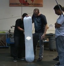 LEGO, Glass & Apple Styled Custom Snowboards [Videos]