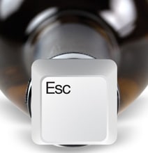 Bottle Stoppers For Computer Geeks: Plug Your Wine With A Keyboard Key