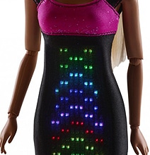 Barbie Takes On Wearable Tech In An Interactive LED Dress For 2013