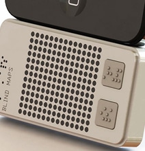 Braille Map iPhone Accessory Guides The Blind Through Touch