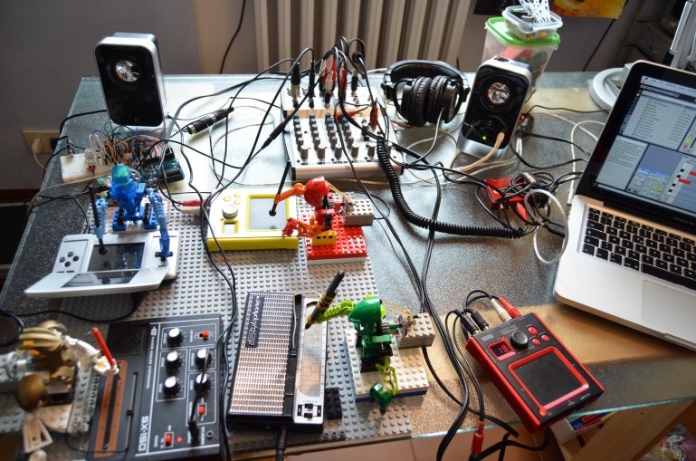 first-lego-robot-band