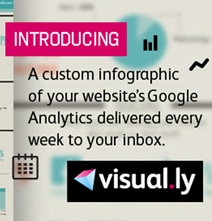 Visual.ly Makes Free Infographic Of Your Website’s Google Analytics