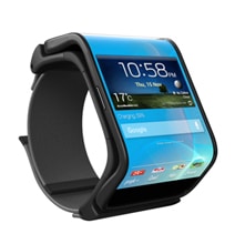 Future Smartphones Transform Into Trendy Wristwatches