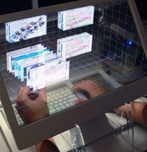 Transparent Computer Enables True Touch Of Virtual Objects Transparent Computer Enables True Touch Of Virtual Objects
