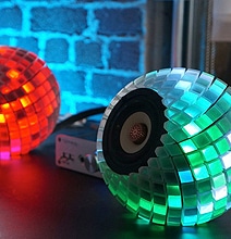 Custom 3D Printed Speakers Give You An Audioreactive LED Light Show