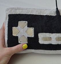 DIY Video Game Controller Couch Pillow That Actually Works