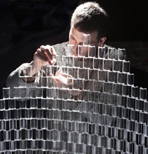 8,000 Transparent LEGO Pieces Create Geeky Yet Elegant Chandelier 8,000 Transparent LEGO Pieces Create Geeky Yet Elegant Chandelier