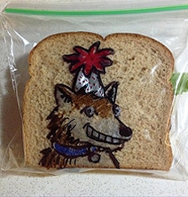 Sandwich Bag Lunchbox Doodles From A Father With Love Sandwich Bag Lunchbox Doodles From A Father With Love
