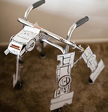4-Year-Old Boy Recovers Easier With A Custom Star Wars AT-AT Walker 4-Year-Old Boy Recovers Easier With A Custom Star Wars AT-AT Walker