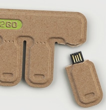 Tear Off Flash Drives Enable Emergency Storing Of Files