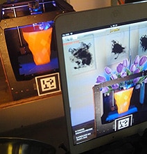 View 3D Designs As They Print In Real Time With Augmented Reality