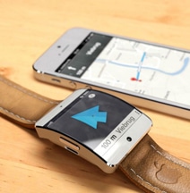 Rumored iWatch Concept Showcases Slim Maps UI