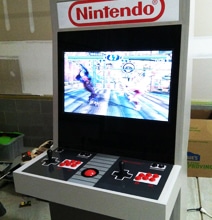 Nintendo Themed Arcade Cabinet Epically Retrofies Your Life