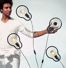 Sticker Lamp Design: Just Peel & Stick It To Your Wall For Light