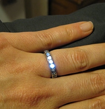 LED Ring Turns Your Marriage Proposal Into A Tech Fest