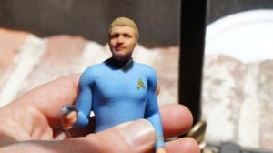 3D Printed Star Trek Figures Personalized With Your Head | Bit Rebels