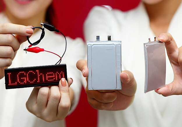 LG Chem Flexible Batteries