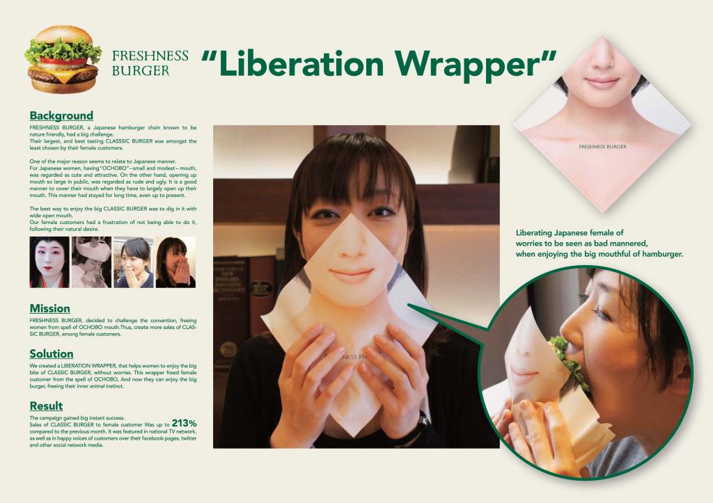 New Liberration Burger Wrappers