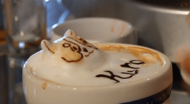 3d Coffee Froth Art