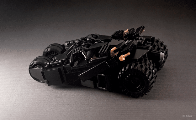 Batman Minimalistic LEGO Tumbler Replica