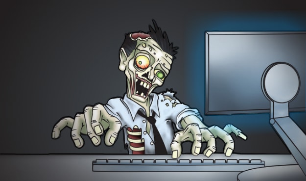 Technology Zombie Infographic Image Header