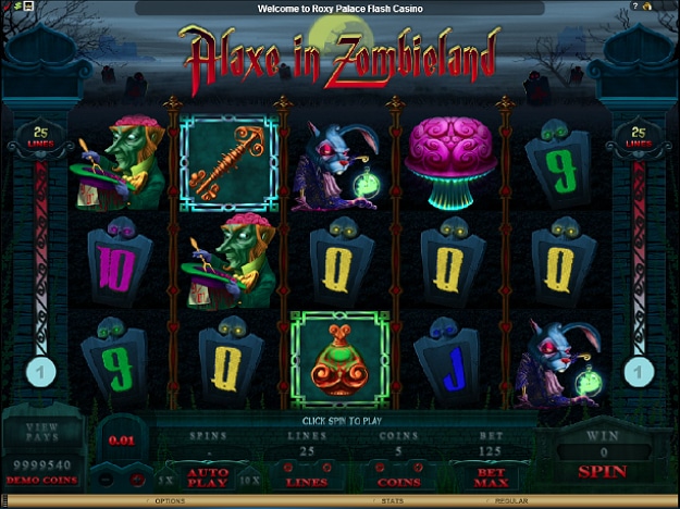 Zombie Slot Machine Invasion