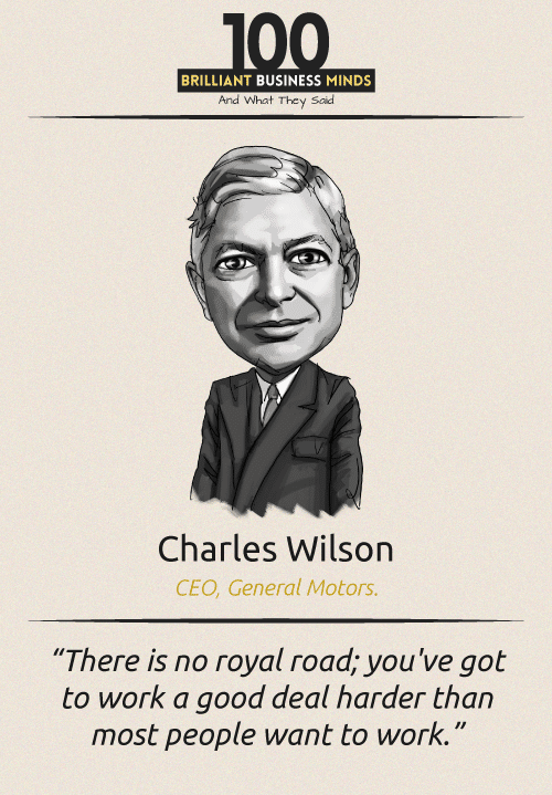 Charles Wilson Quote