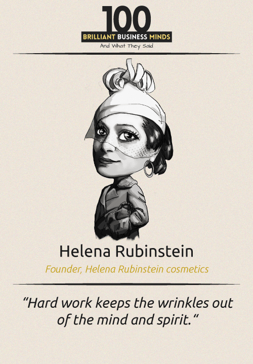 Helena Rubinstein Quote