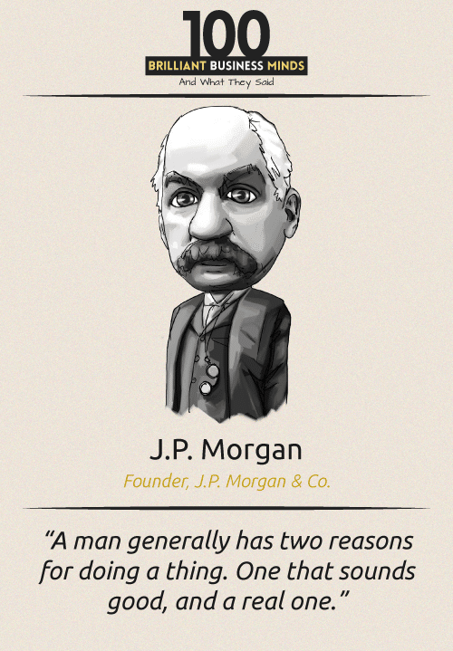 J P Morgan Quote